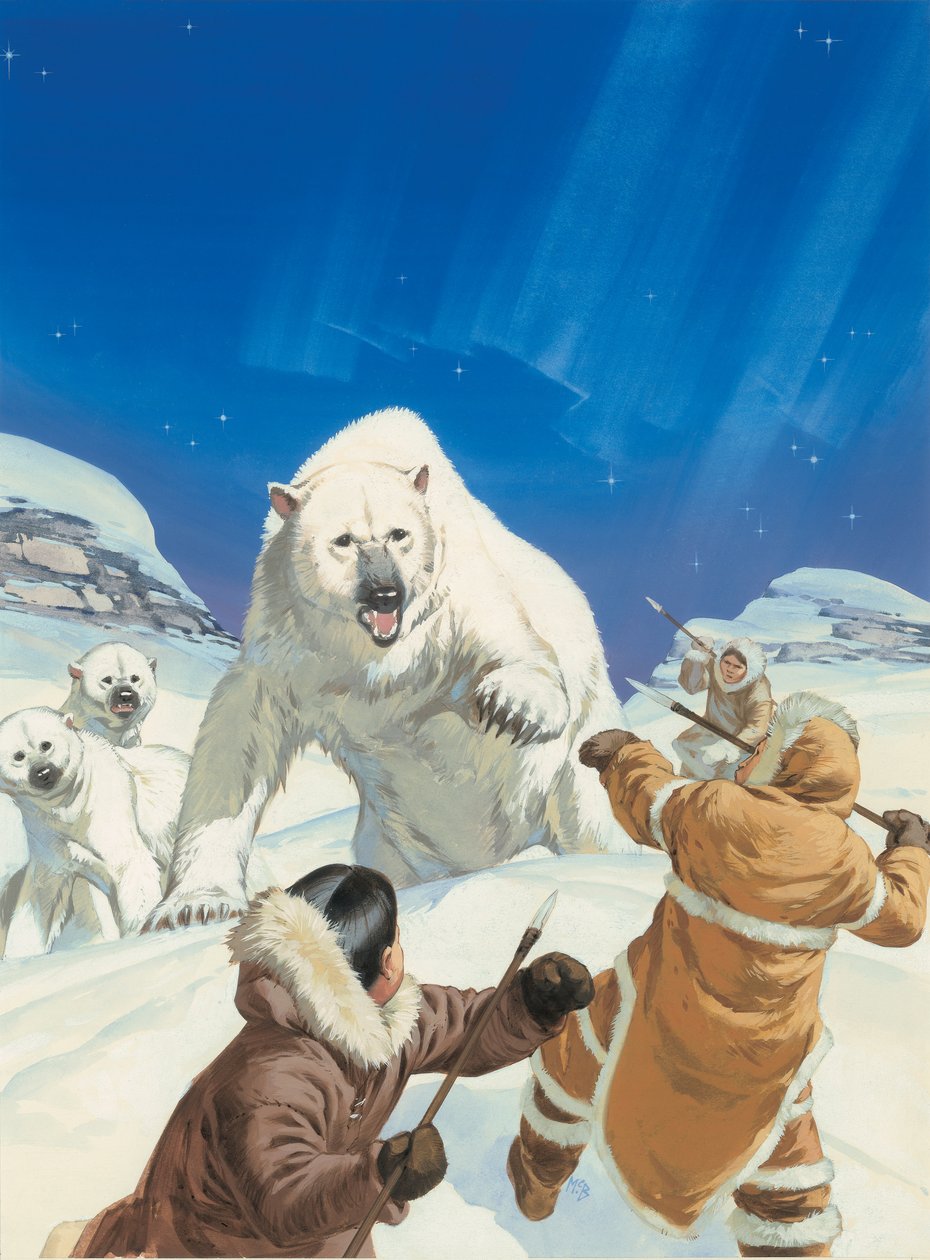 Eisbären und Eskimos von Angus McBride