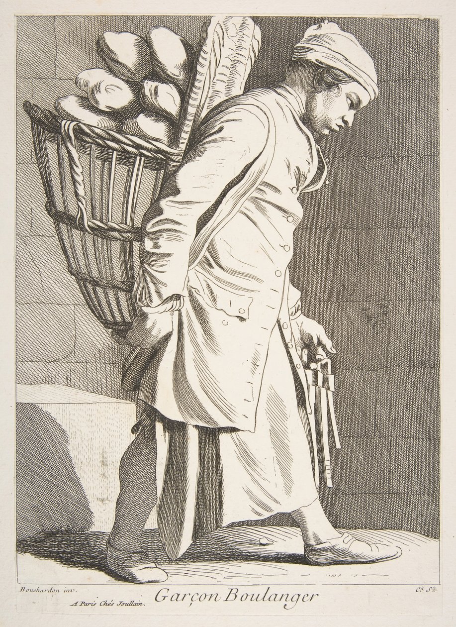 Bäckerjunge, 1746 von Anne Claude Philippe de Caylus