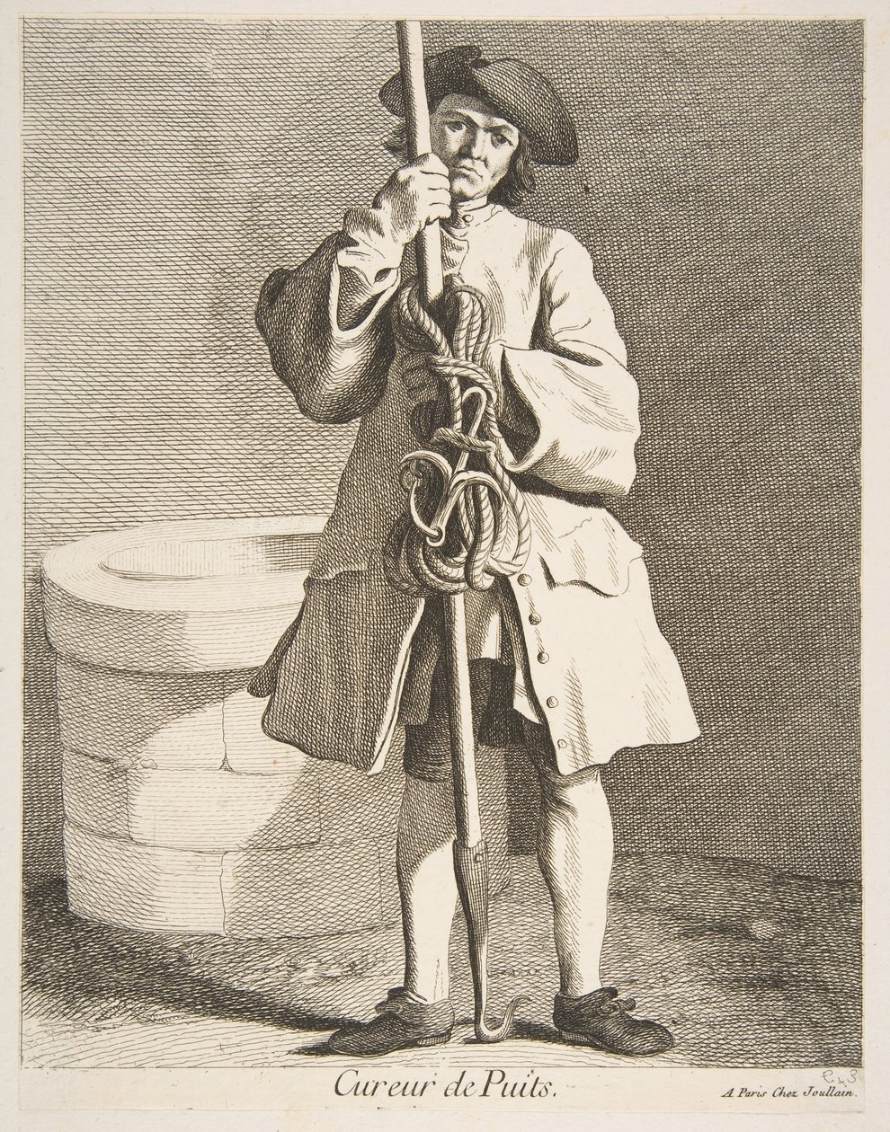 Brunnenreiniger, 1746 von Anne Claude Philippe de Caylus