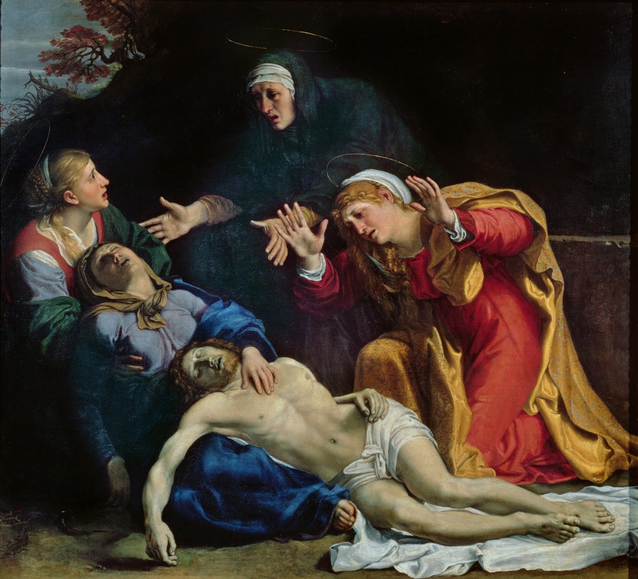 Der tote Christus betrauert (