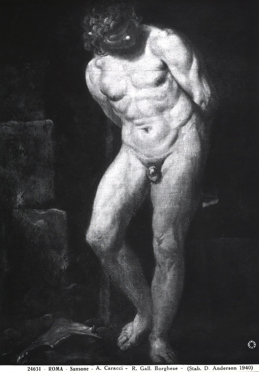 Samson, um 1580-1609 von Annibale Carracci