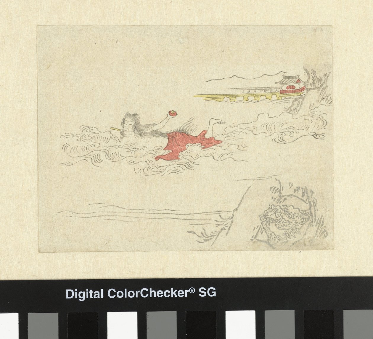 Awabi-Taucherin von Anonymous
