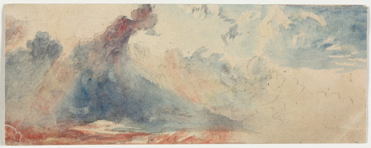 Wolkenstudie von Anonymous