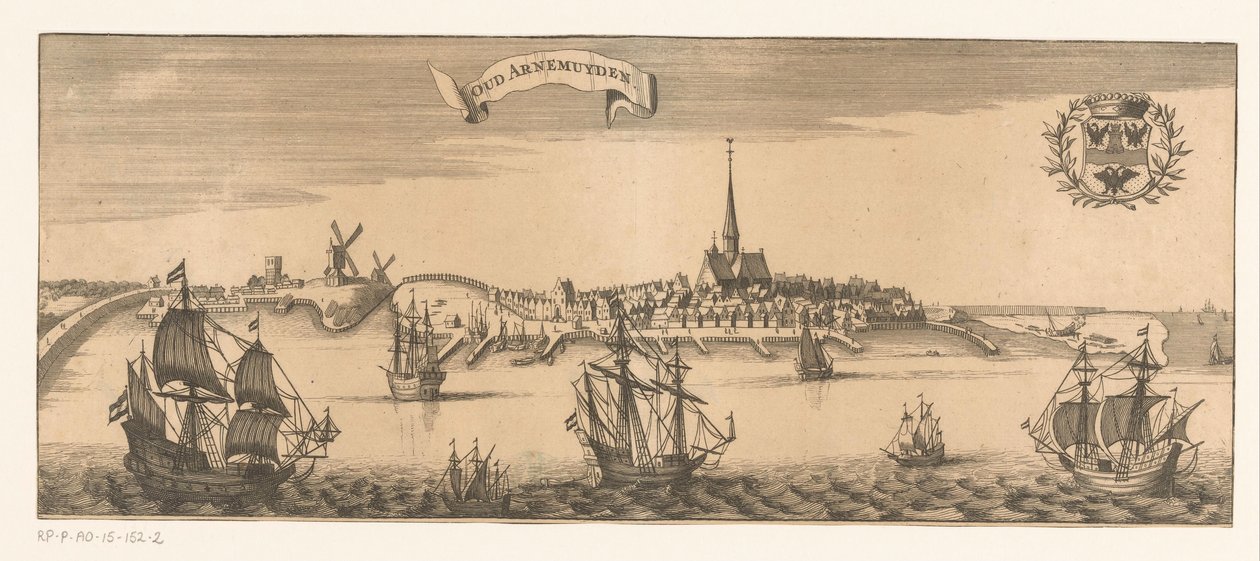 Ansicht von Oud-Arnemuiden von Anonymous