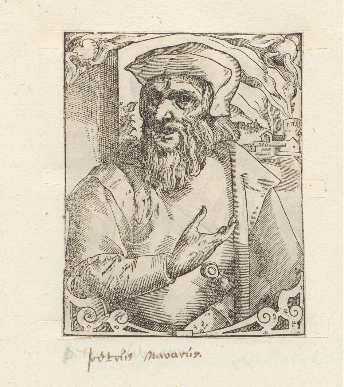 Porträt von Pedro Navarro von Anonymous