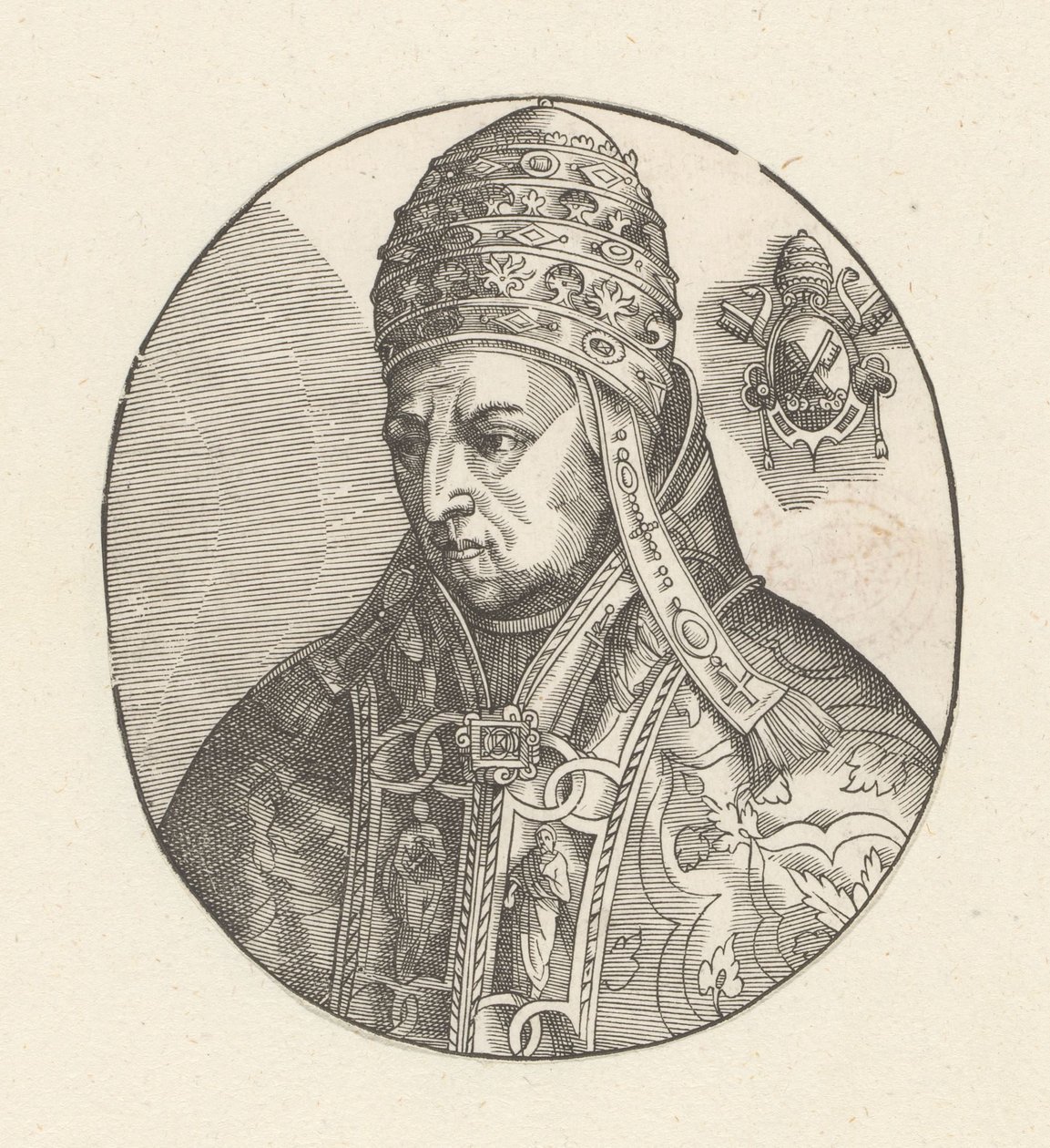 Porträt von Papst Nikolaus V. von Anonymous