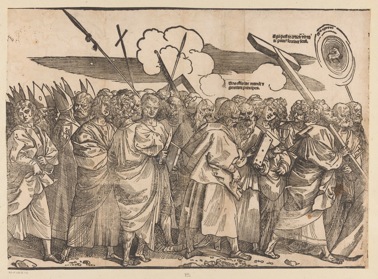 Triumph Christi (zweiter Teil) von Anonymous