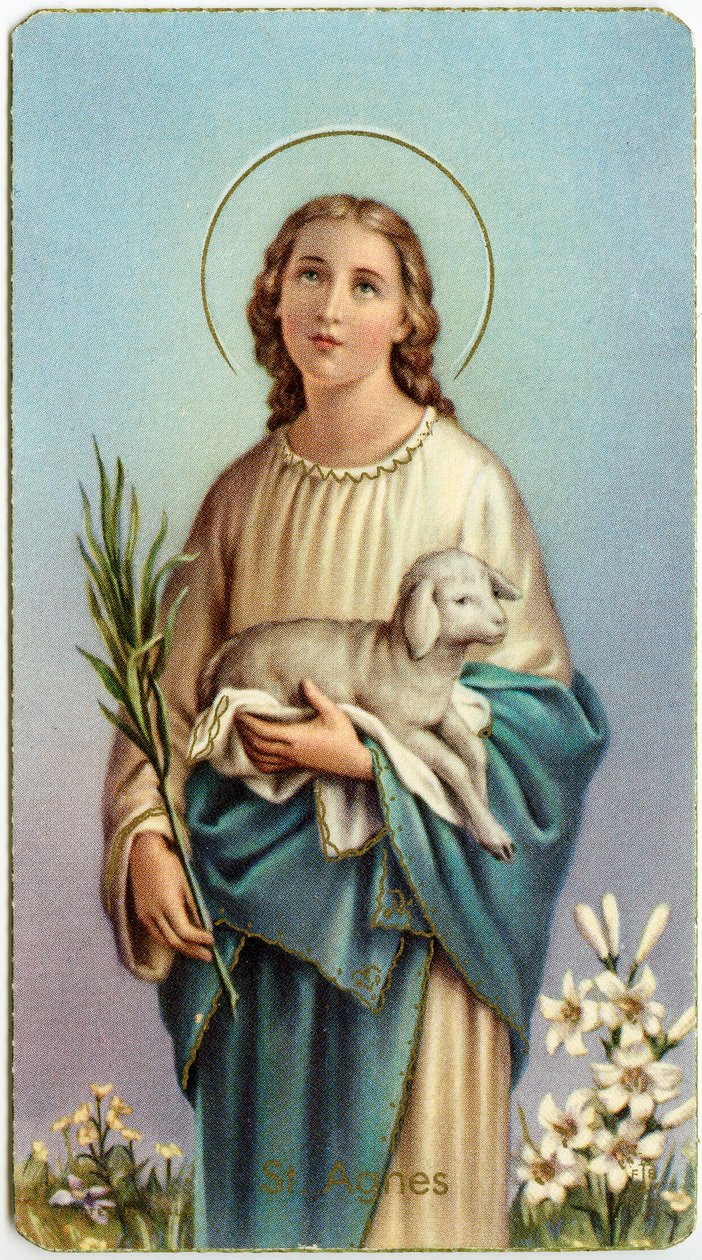 Fromme Bild: Agnes von Rom von Anonymous Anonymous