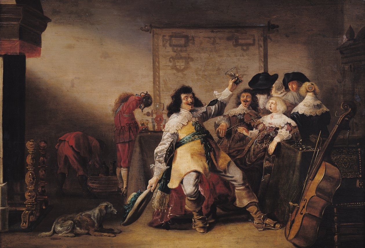 Fröhliche Gesellschaft von Anthonie Palamedesz