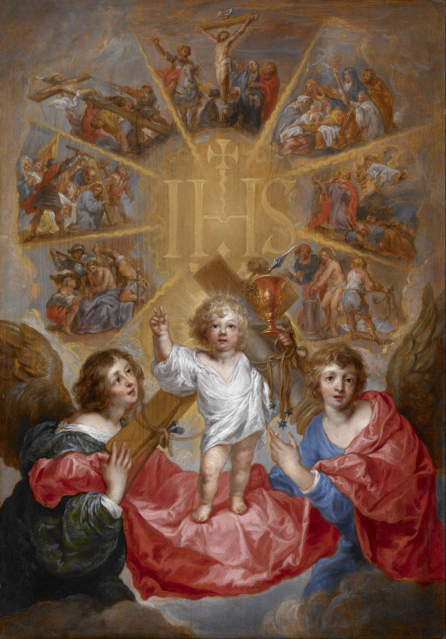 Die Verherrlichung des Namens Jesu von Anthonis Sallaert