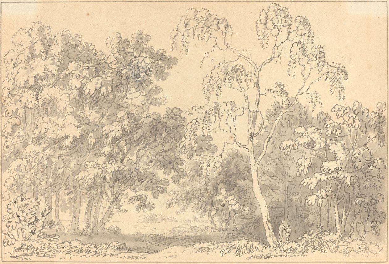 Bewaldete Landschaft von Anthony Devis