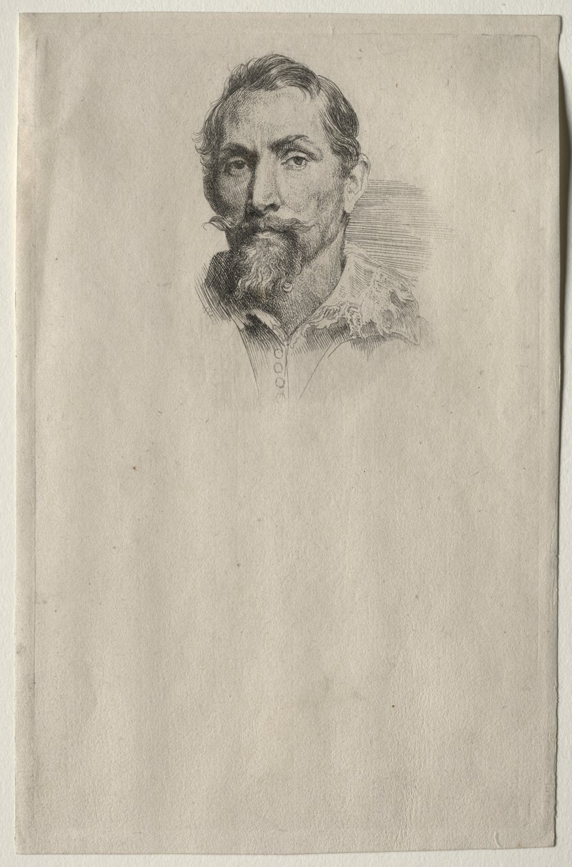 Porträt von Frans Snyders von Anthony van Dyck