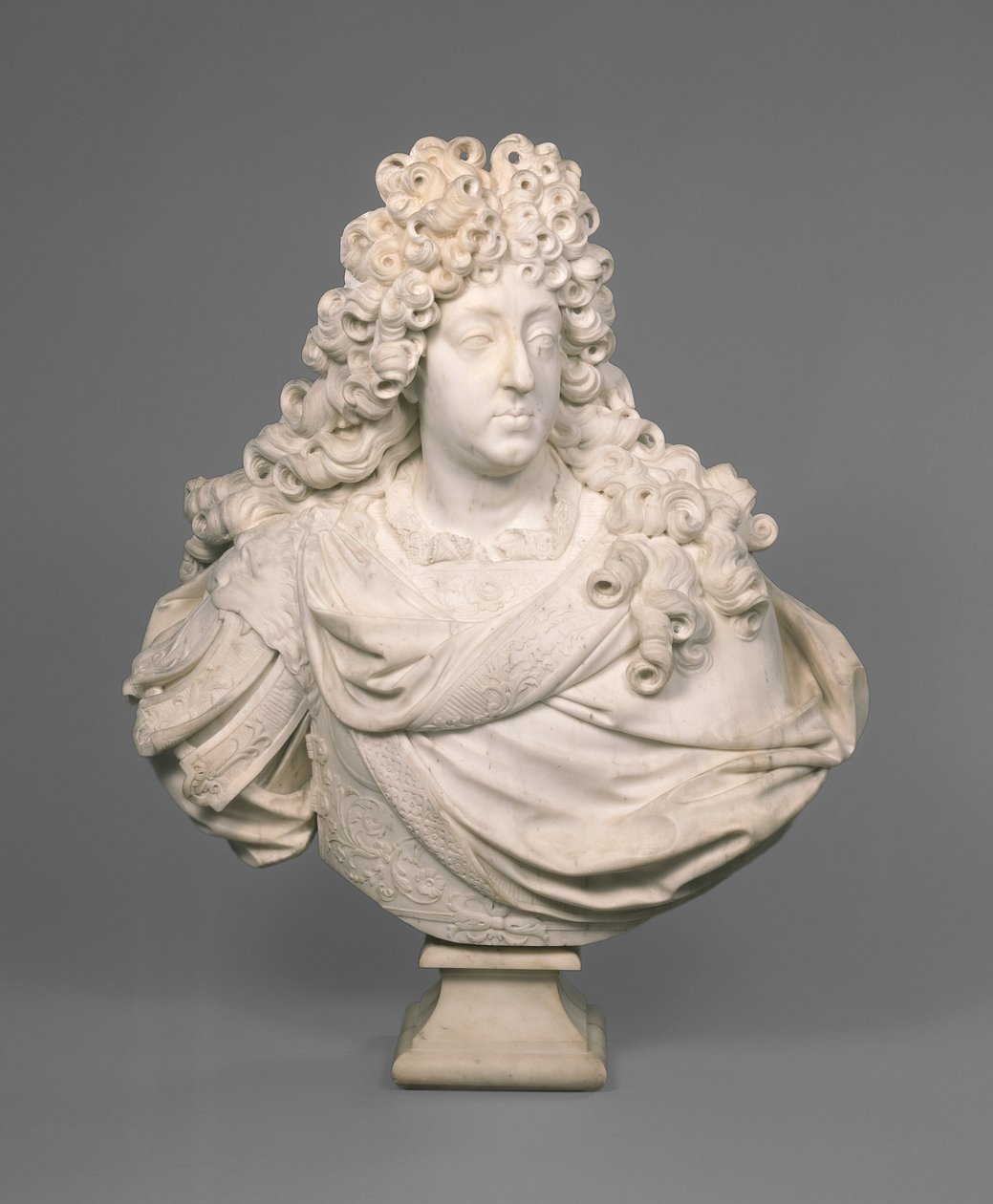 Louis von Frankreich, der Grand Dauphin, ca. 1698 (Marmor) von Antoine Coysevox
