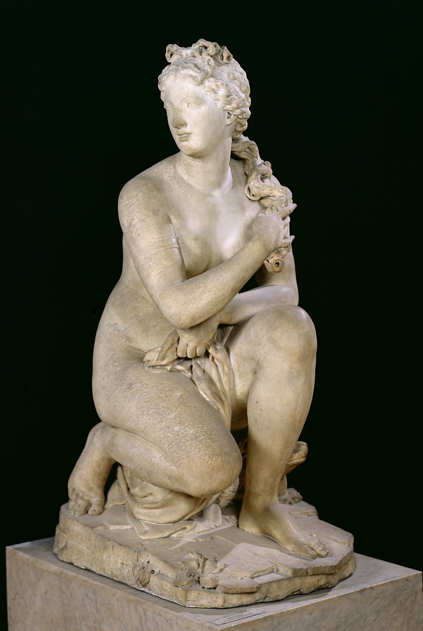 Venus Kauernd, 1686 von Antoine Coysevox