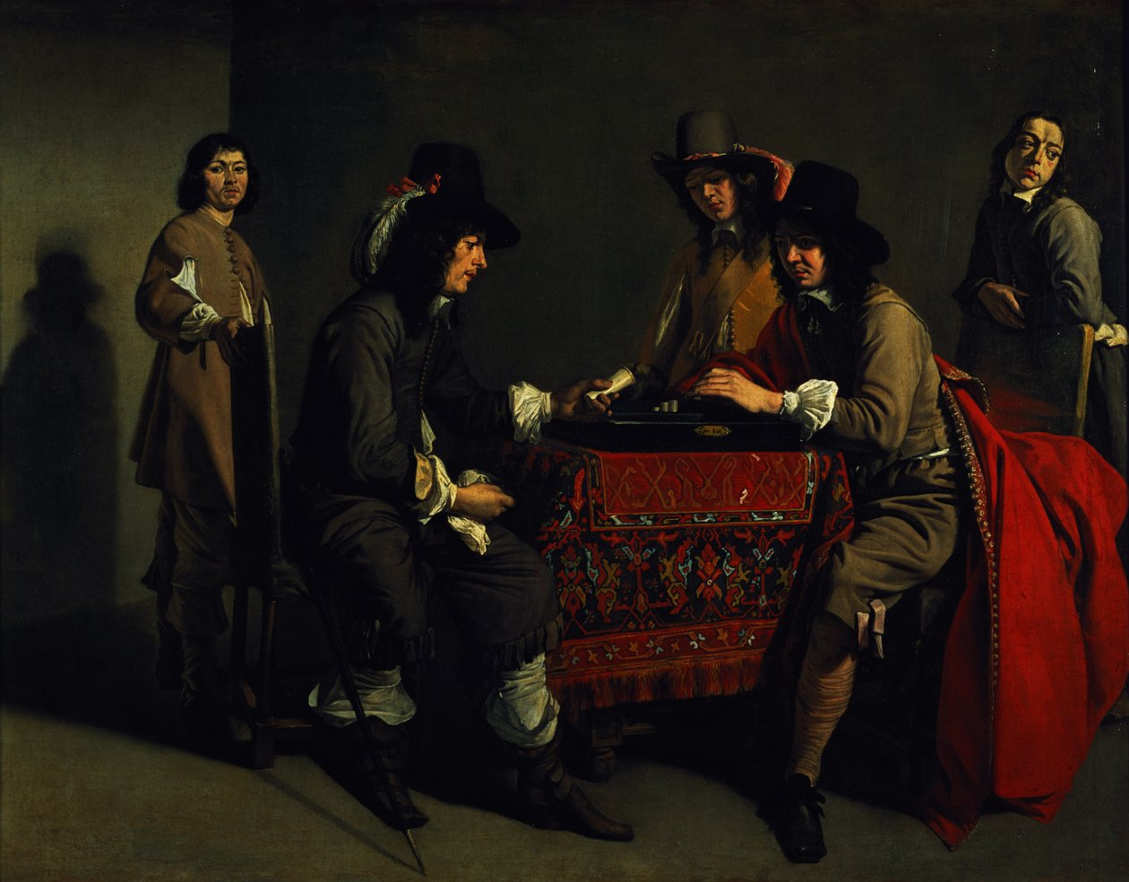 Die Backgammon-Spieler von Antoine Le Nain