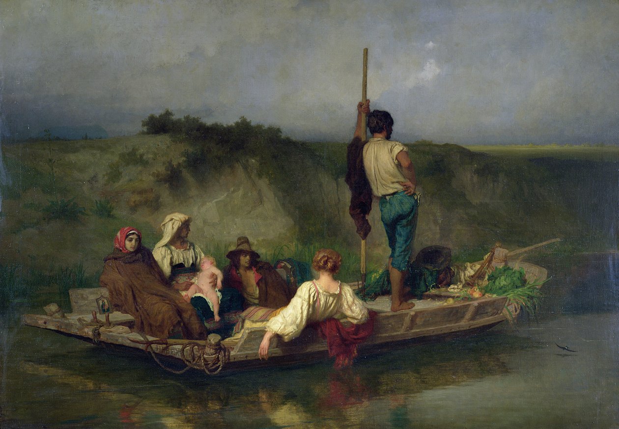 Malaria von Antoine Auguste Ernest Herbert or Hebert