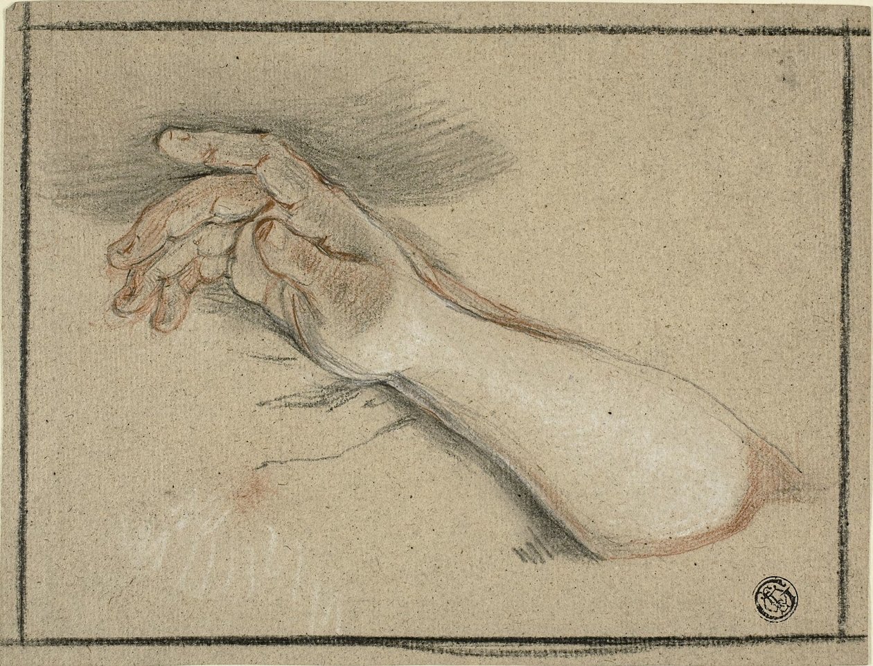 Hand und Unterarm von Antoine Coypel