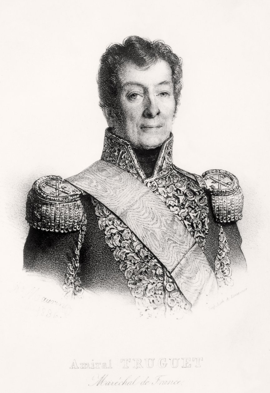Porträt von Admiral Laurent Truguet von Antoine Maurin