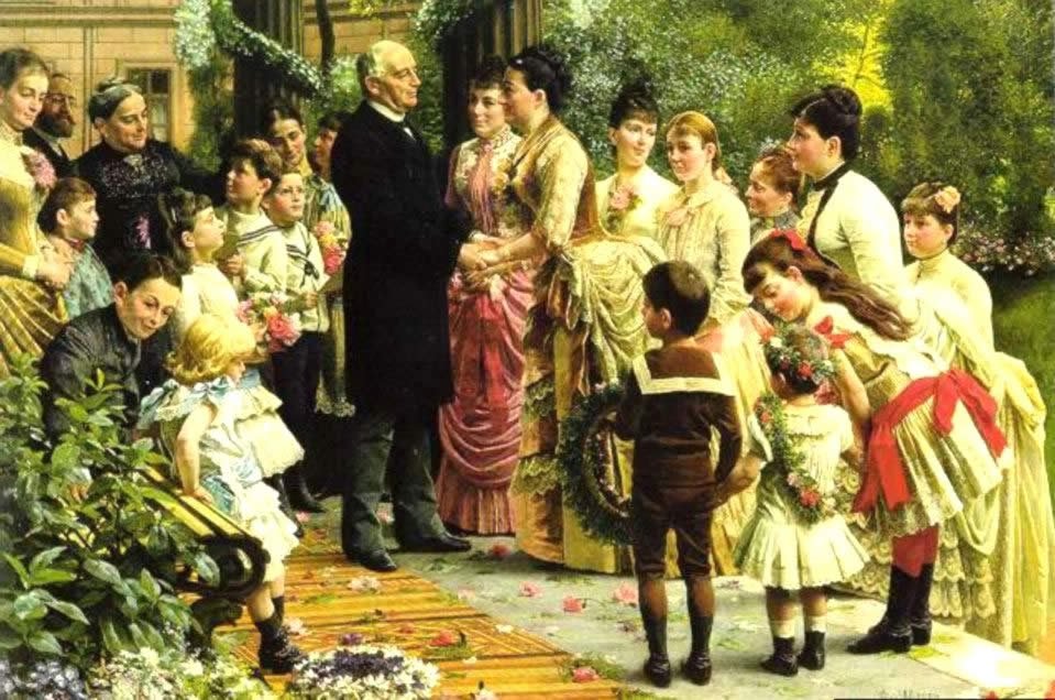 Der 70. Geburtstag des Kommerzienrates Valentin Manheimer von Anton Alexander von Werner