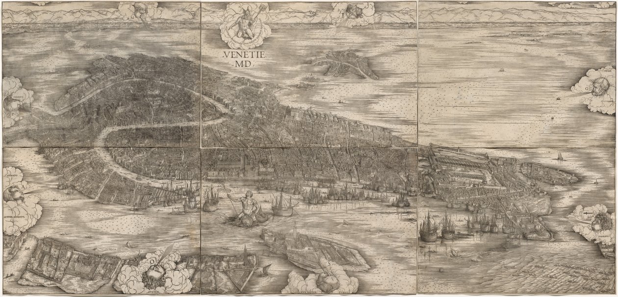 Ansicht von Venedig von Anton Kolb