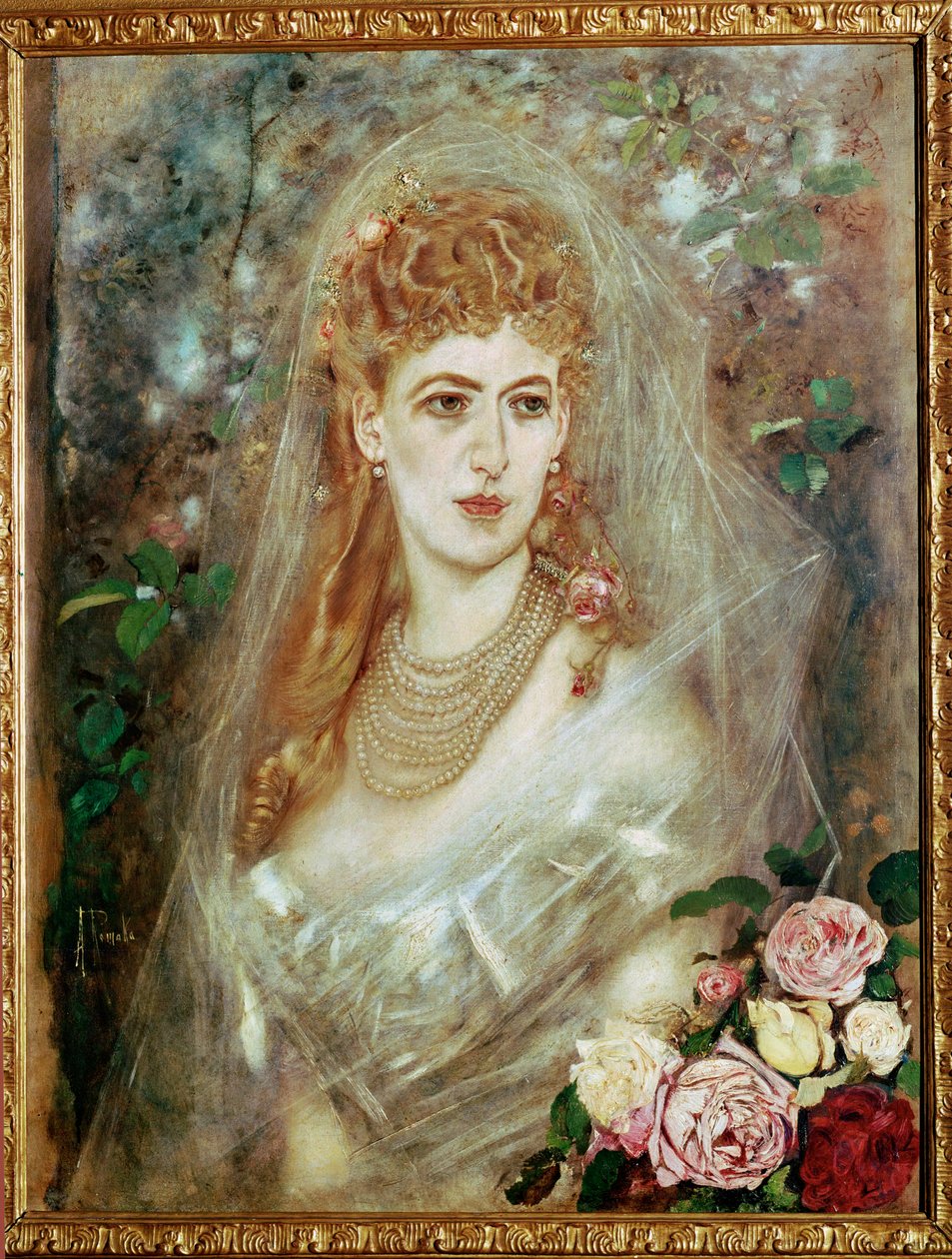 Maria Magda Gräfin Kuefstein von Anton Romako