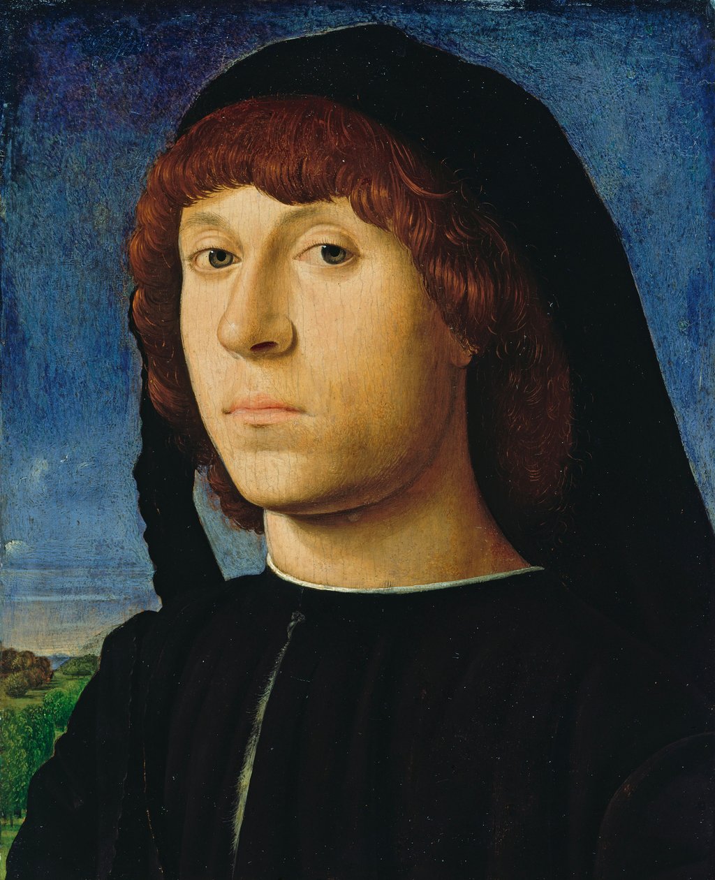 Porträt eines jungen Mannes von Antonello da Messina