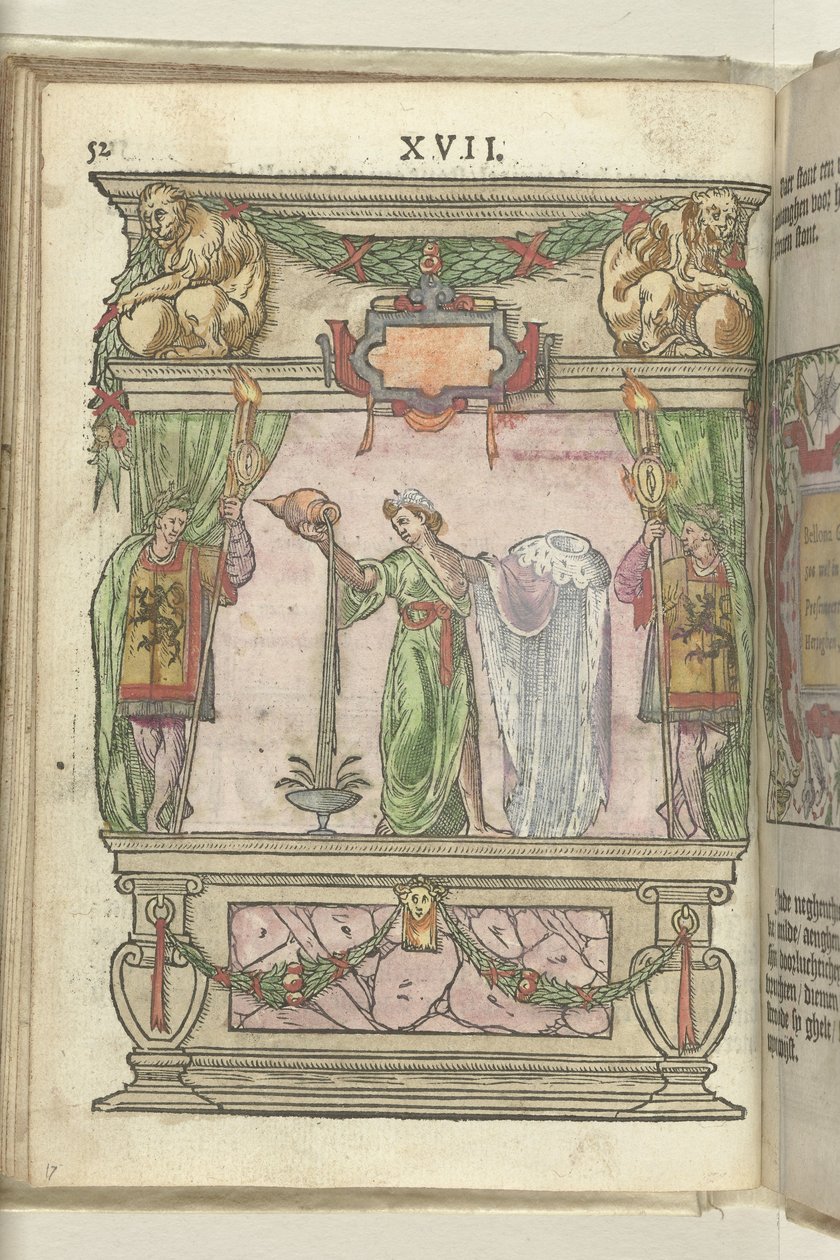 Szene mit Bellona, 1578 von Antoni van Leest