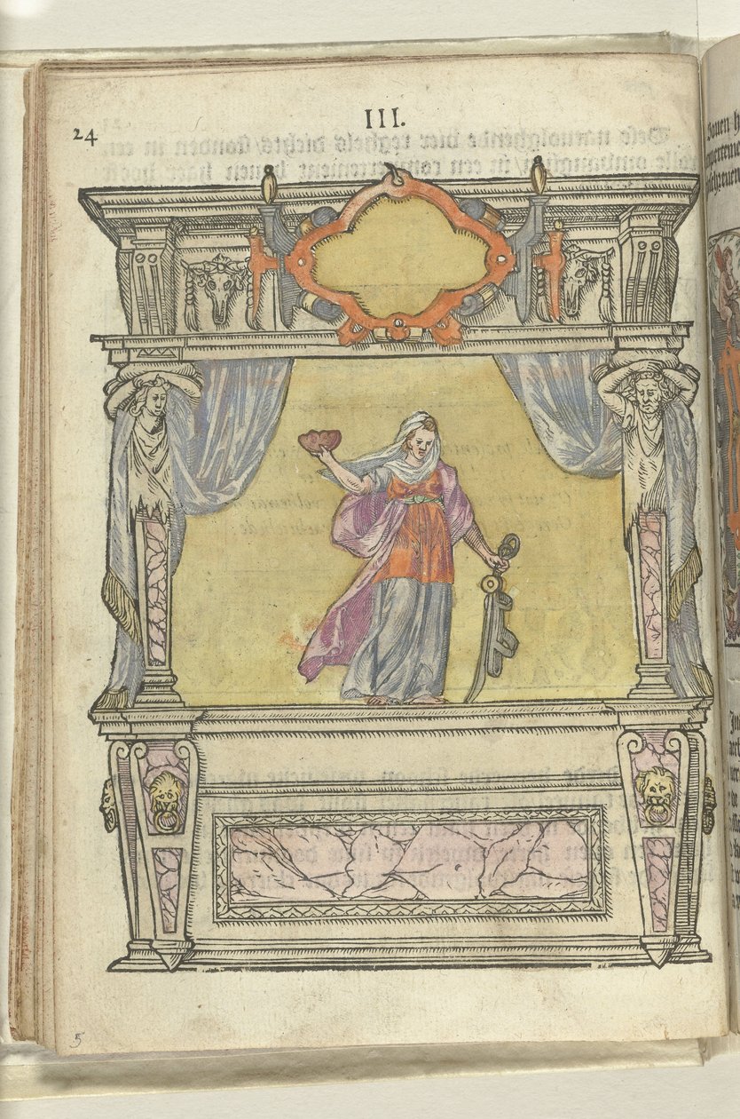 Szene mit Personifikation der Vernunft, 1578 von Antoni van Leest