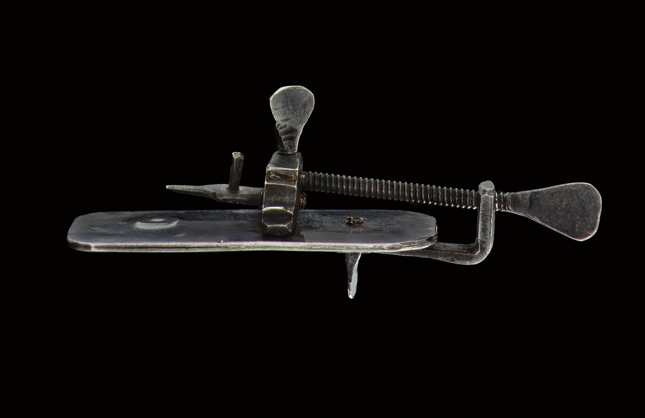 Mikroskop, ca. 1690 von Antoni van Leeuwenhoek