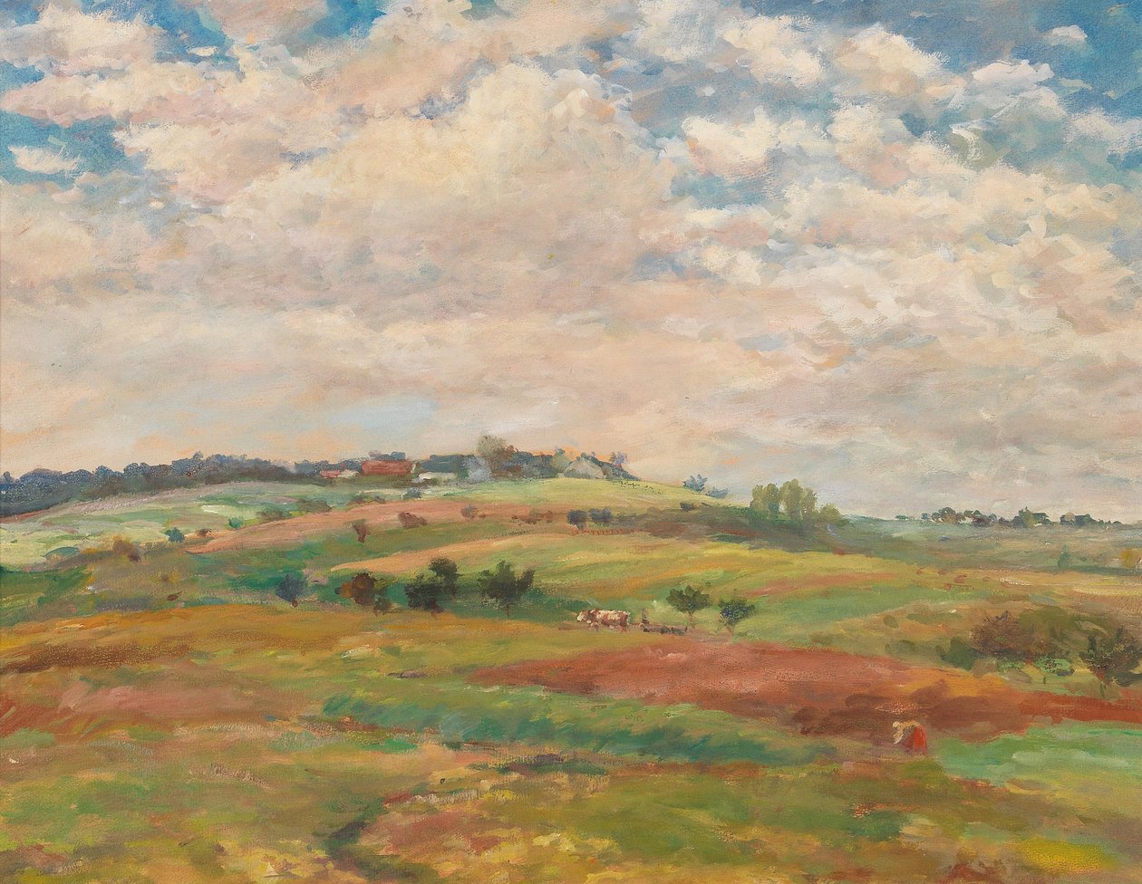 Sommerlandschaft mit Weide von Antonin Slavicek