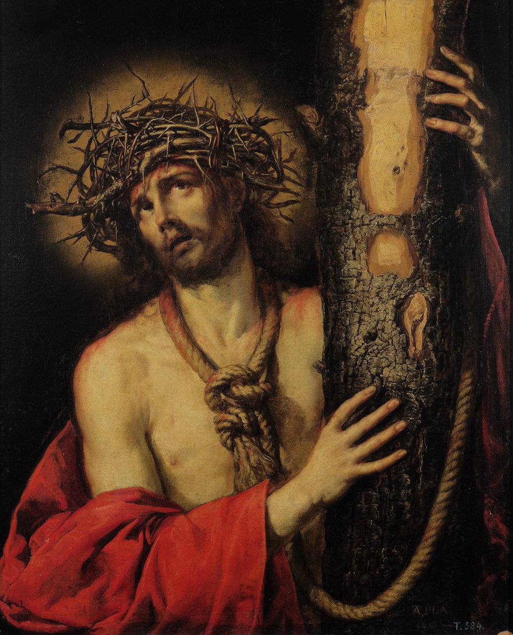 Christus, Mann der Schmerzen, 1641 von Antonio Pereda y Salgado