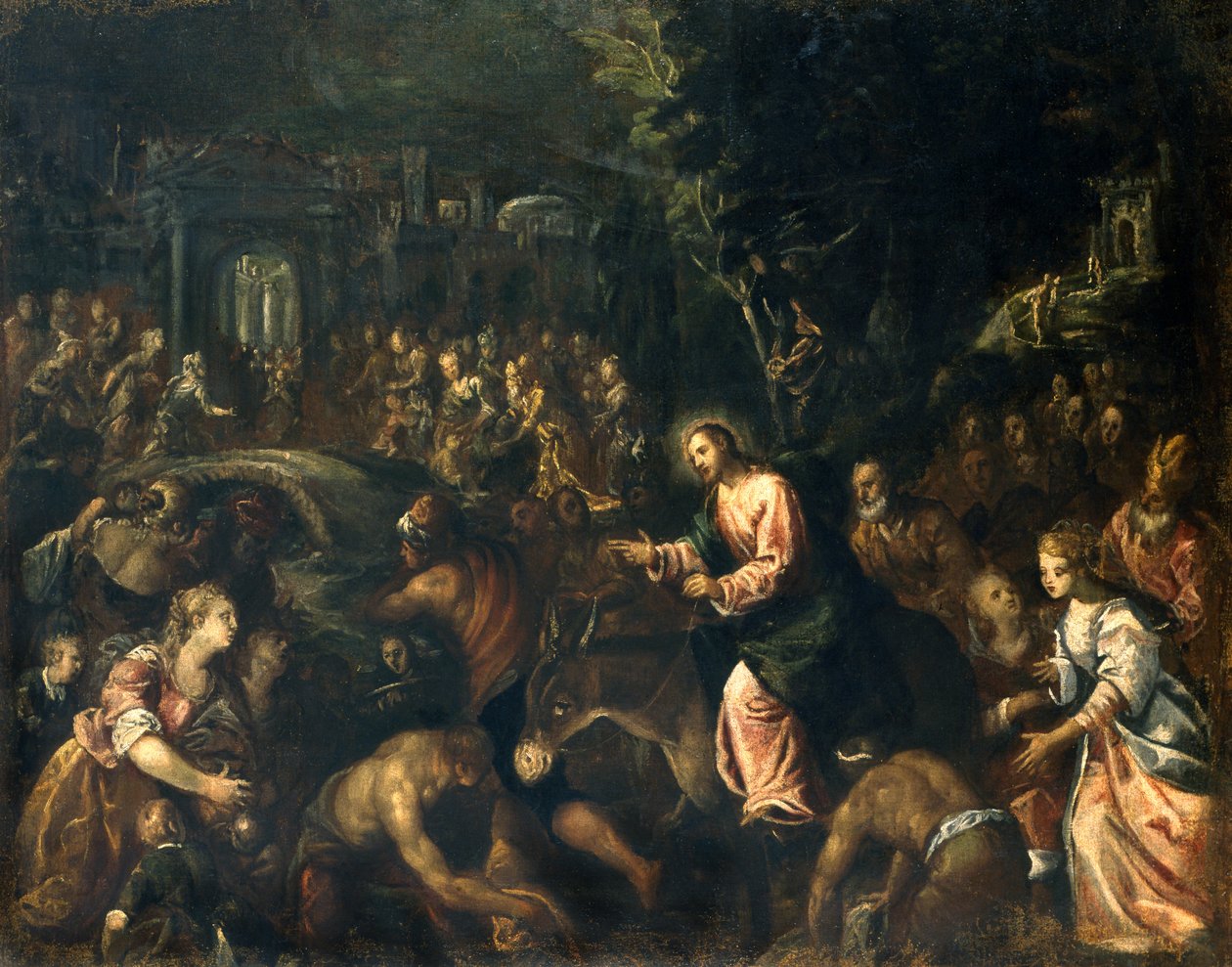 Einzug Jesu in Jerusalem von Antonio Vicentino