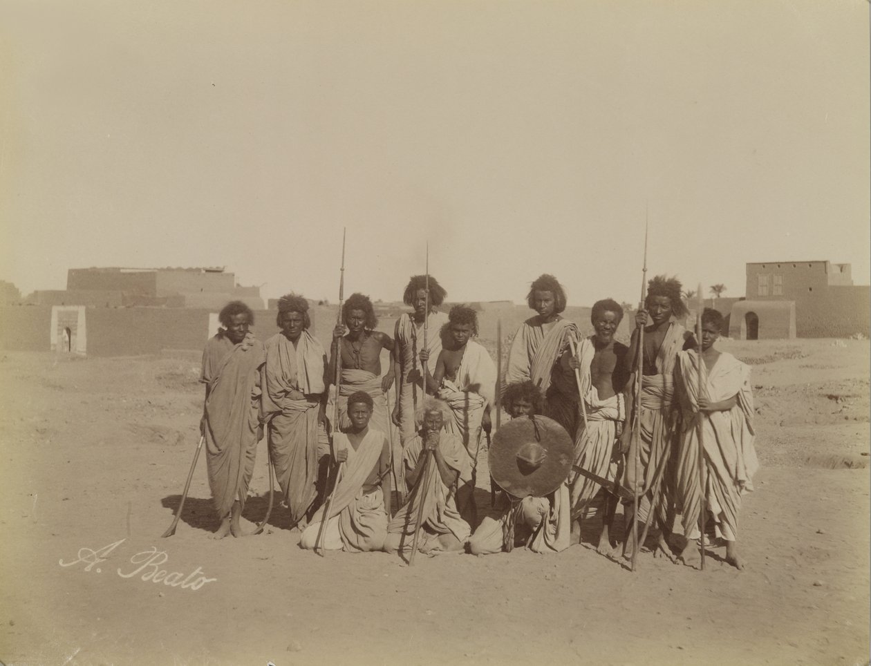 Les Isichariers, Ägypten von Antonio Beato