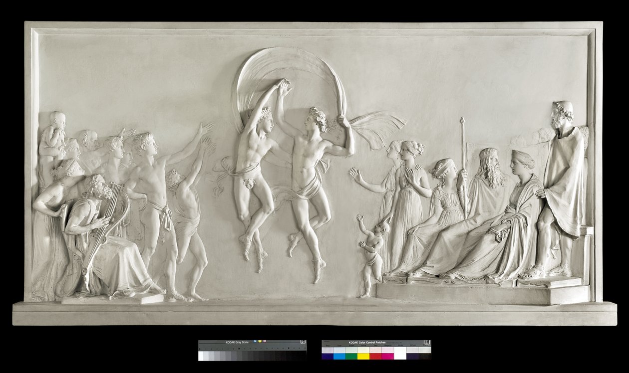 Söhne des Alkinoos tanzen von Antonio Canova