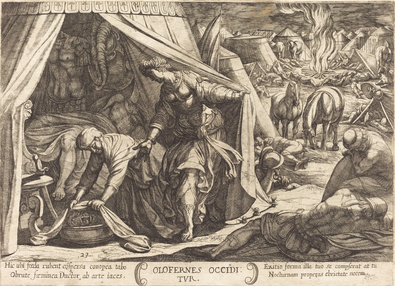 Judith und Holofernes von Antonio Tempesta