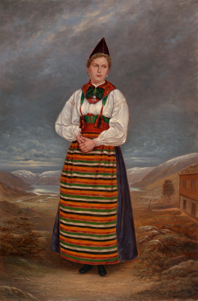 Schwedische Dame von Antonio Zeno Shindler