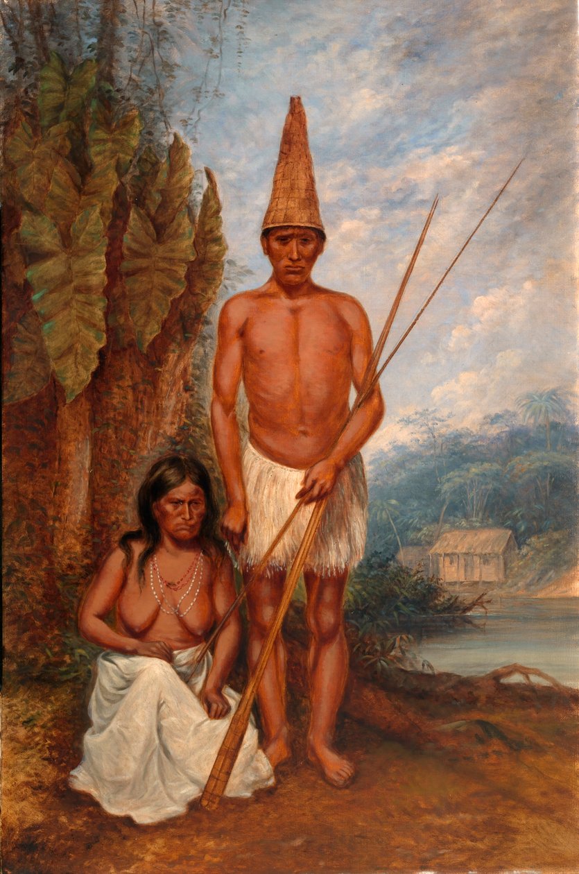 Omagua-Indianer von Antonion Zeno Shindler