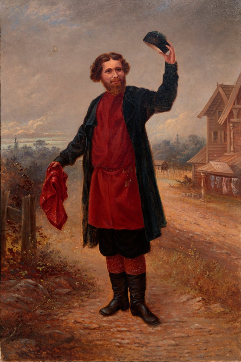Russischer Mann von Antonion Zeno Shindler