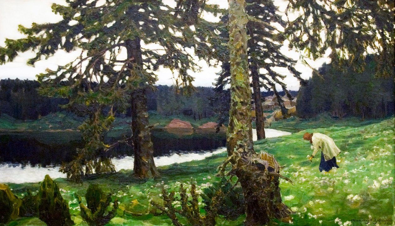 Der See von Appolinari Mikhaylovich Vasnetsov