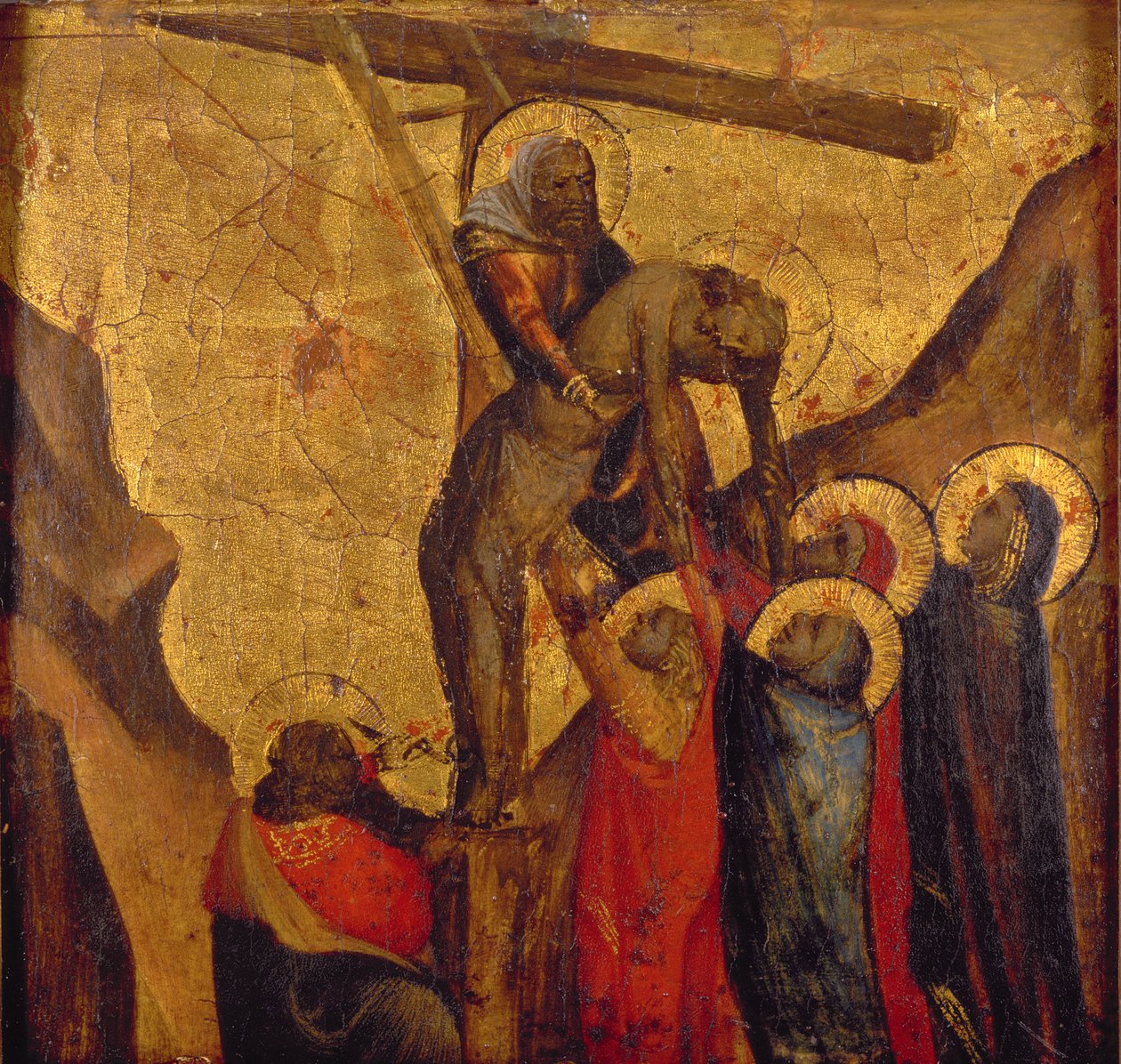 Die Kreuzabnahme Christi von Arcangelo di Cola da Camerino