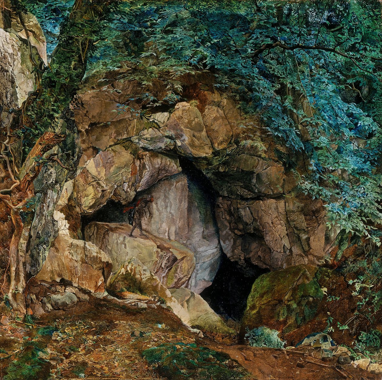 Die Drachenhöhle von Archibald James Campbell