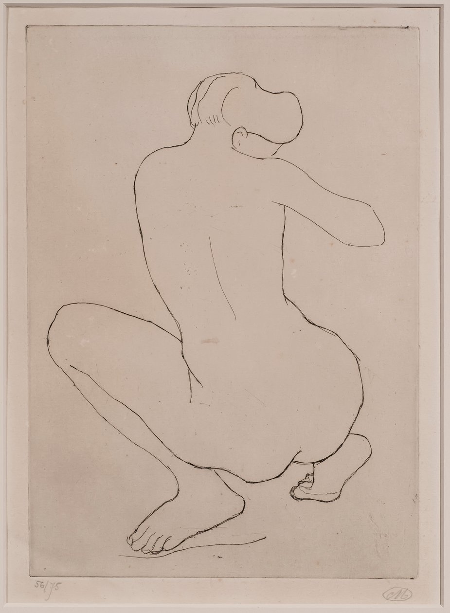 Kauernde Frau von Aristide Maillol