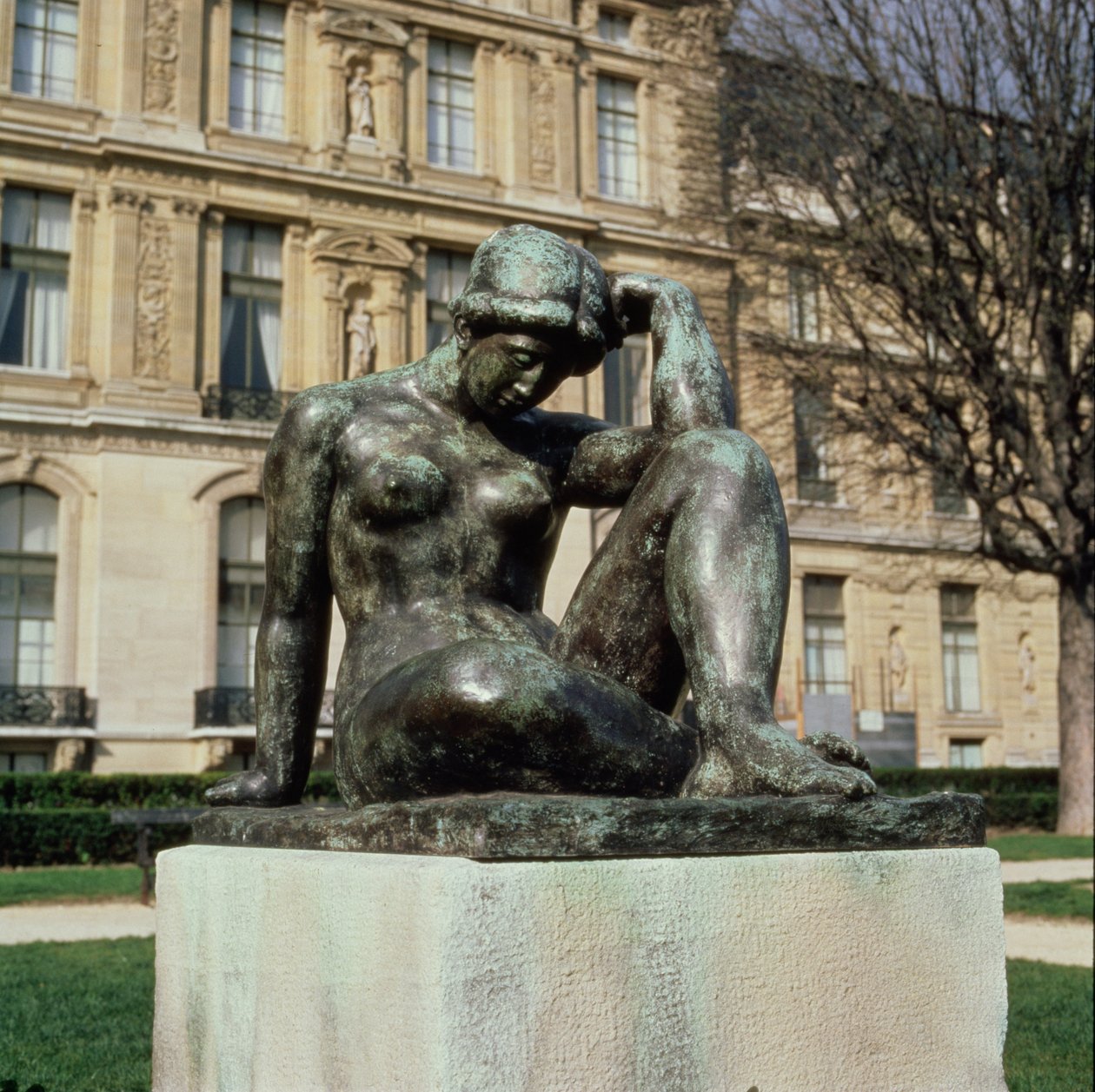 La Mediterranee, Place du Carrousel, Louvre, Paris, 1902-05 (Bronze) von Aristide Maillol
