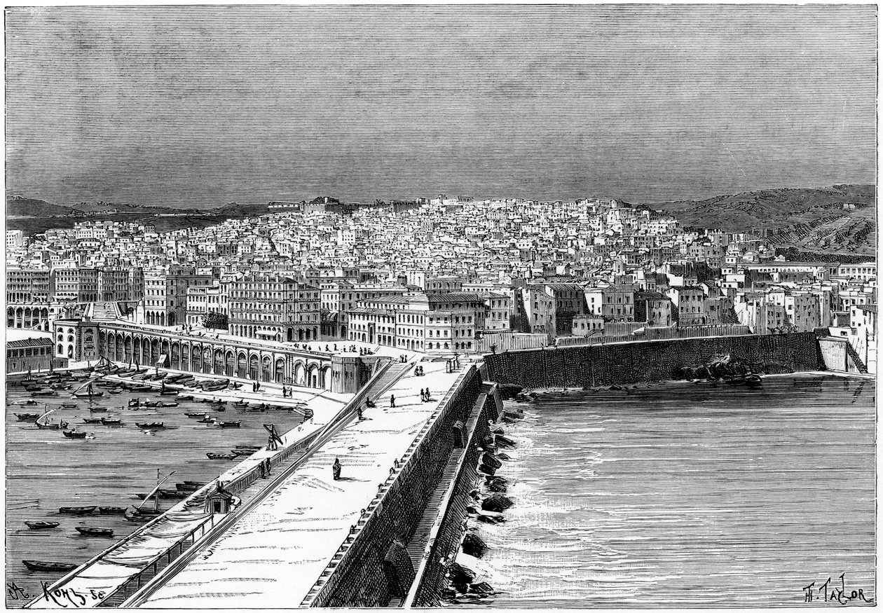 Algier, Algerien, ca. 1890 von Armand Kohl