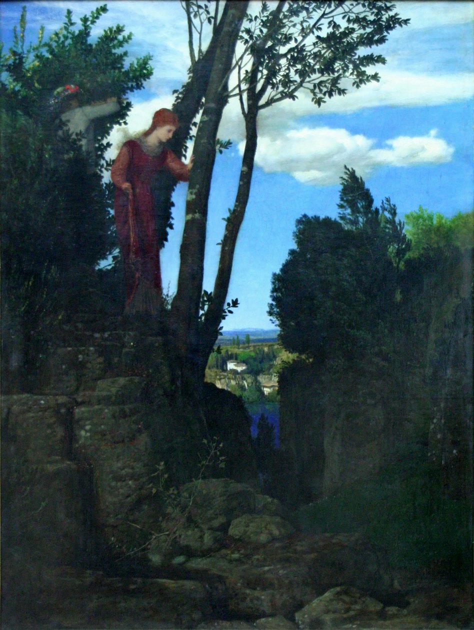 Hochzeitsreise von Arnold Böcklin