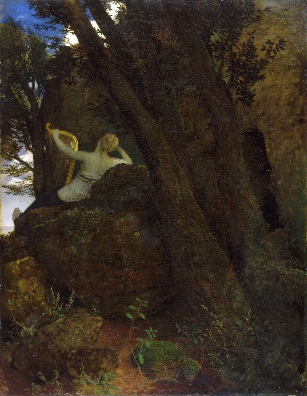 Sappho von Arnold Böcklin