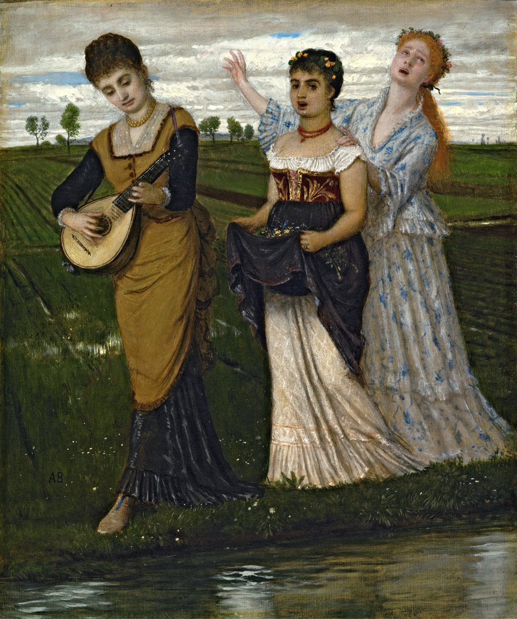 Frühling (Lieder des Frühlings) von Arnold Böcklin