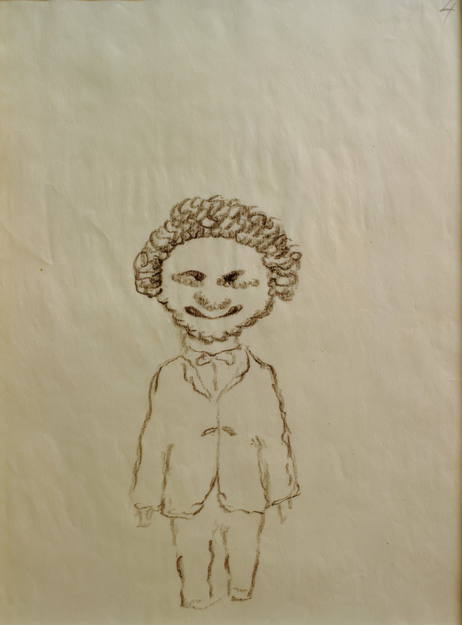 Karikatur 4 von Arnold Schönberg