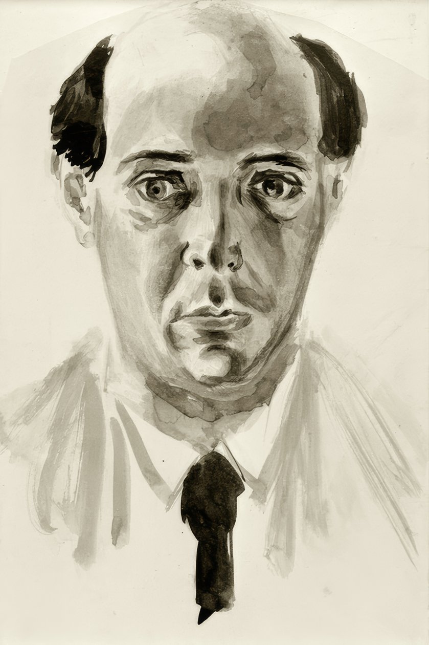 Selbstporträt von Arnold Schönberg