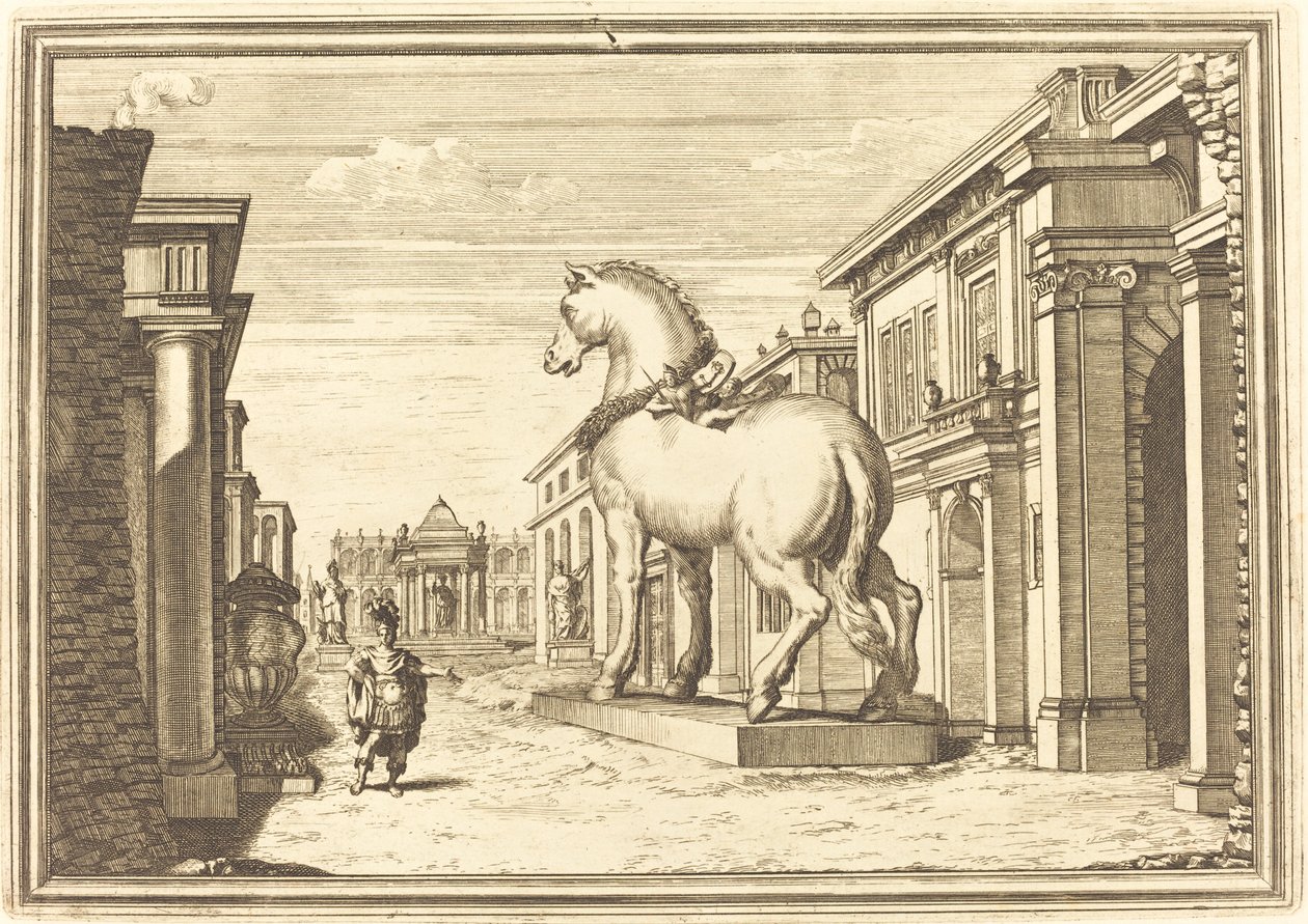 Il Greco in Troia: Platte 2 von Arnold von Westerhout